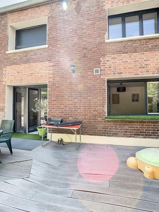 Grande Maison Cosy Terrasse Parking Gare 8 Pers Amiens Exterior foto